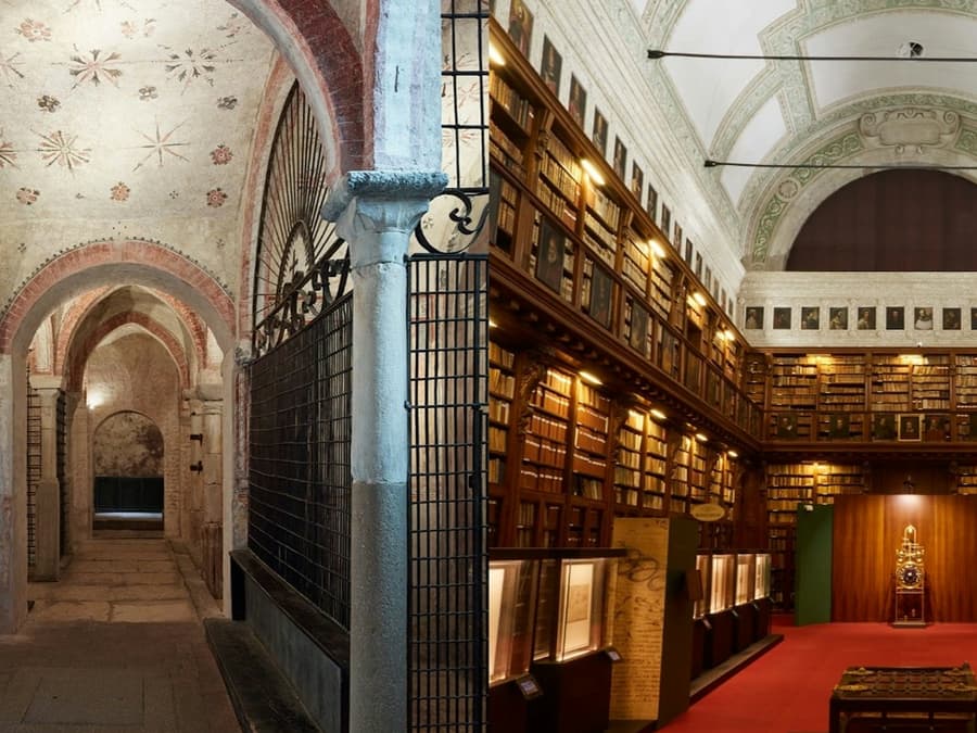 Pinacoteca Ambrosiana + Cripta San Sepolcro