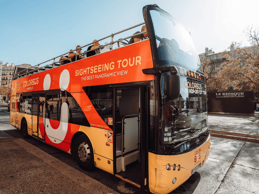 Colorbüs Marseille: 24 or 48-Hr Hop-on Hop-off Sightseeing Bus Tour