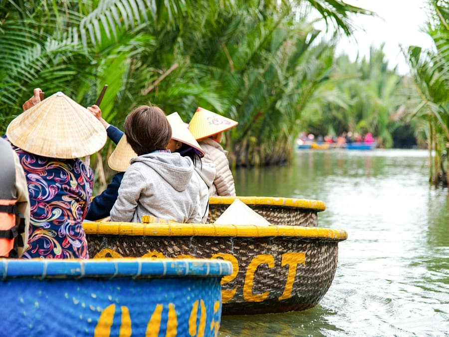 Coconut Boat Ride in Hoi An