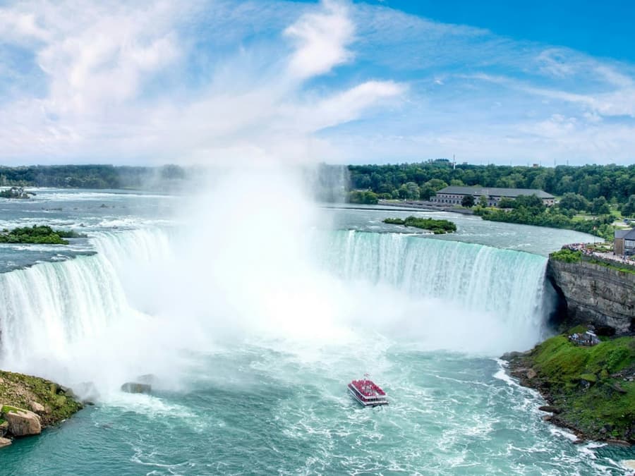 Niagara Falls: Guided Walking Tour + Boat Cruise or Journey Behind the Falls