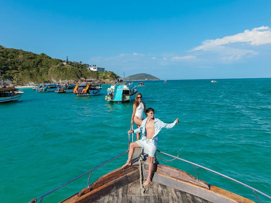 From Rio: Arraial do Cabo Full-Day Tour with Schooner Cruise