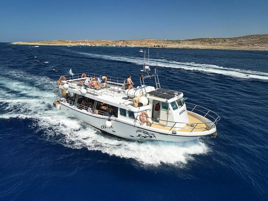 Comino Boat Tour: Blue Lagoon & Crystal Lagoon