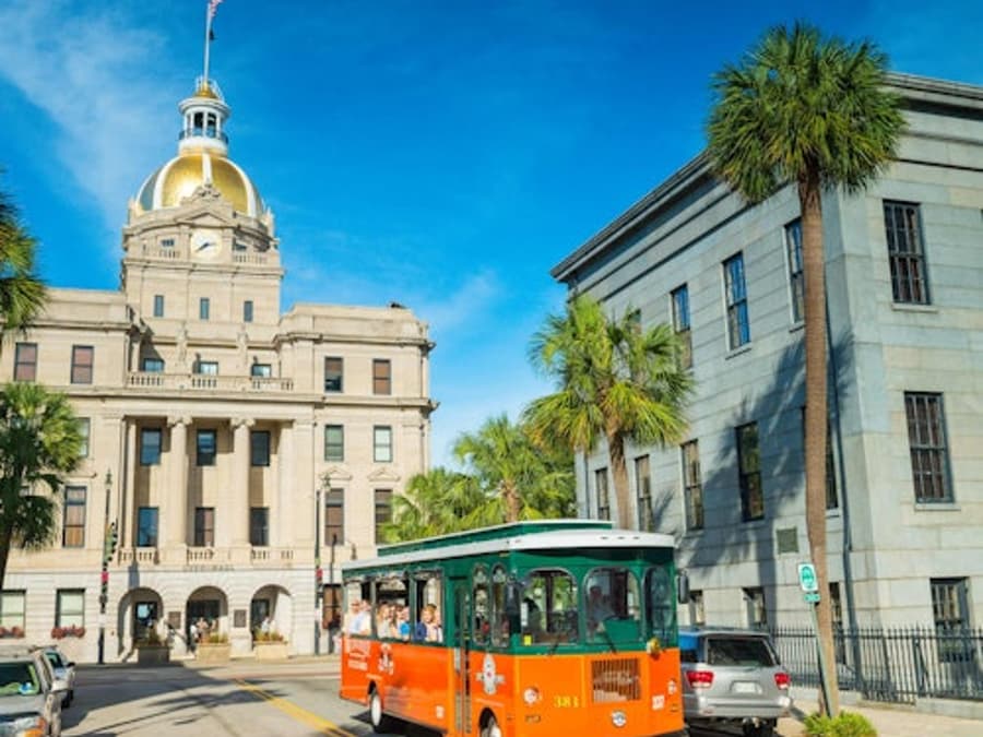 Savannah: Hop-on Hop-off Gamlebyen Trolley