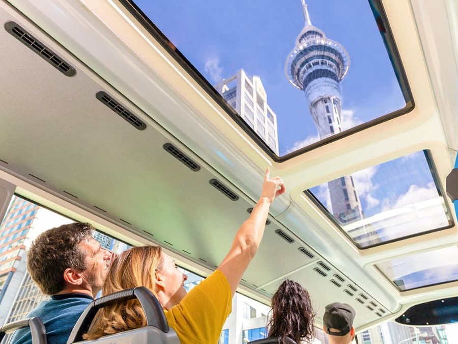 Explorer Bus: Auckland Hop-On Hop-Off Bus Tour
