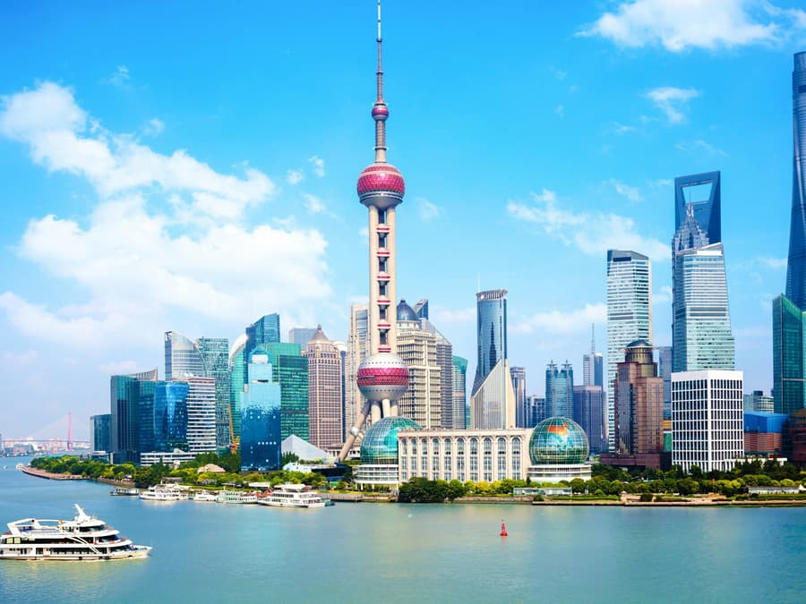Oriental Pearl Radio & Television Tower with Huangpu River Cruise