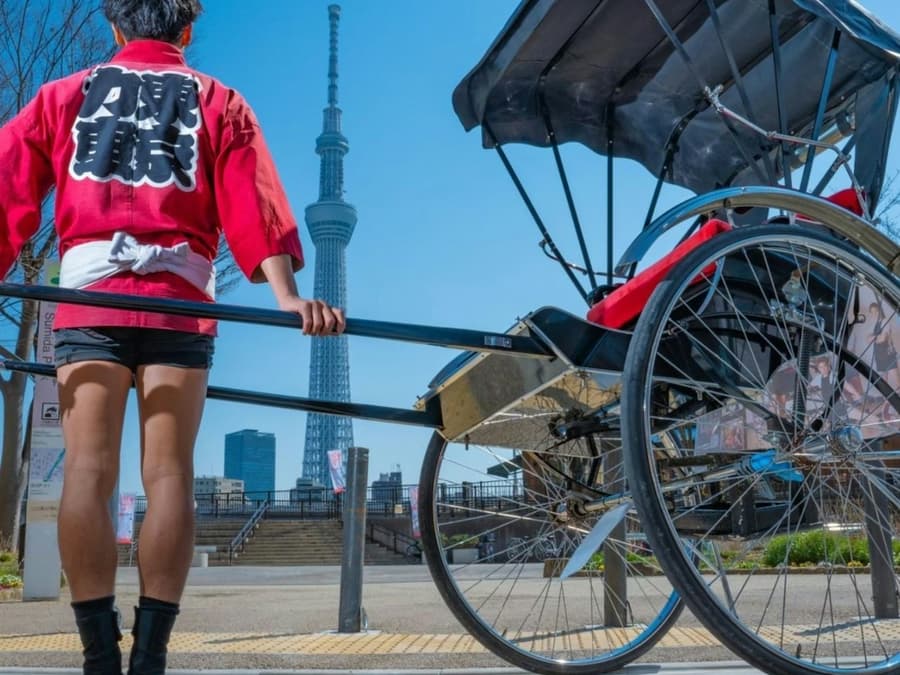 Tokyo: Asakusa Guided Rickshaw Sightseeing Tour