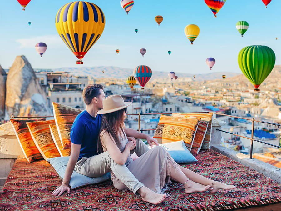 Cappadocia Super Combo: Hot Air Balloon Watching + Red Tour & ATV Tour or Horse Ride