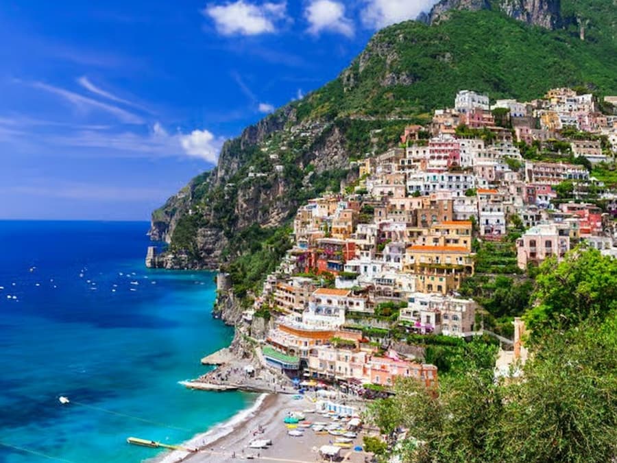 Pompeii, Amalfi Coast & Positano: Guided Day Tour from Rome
