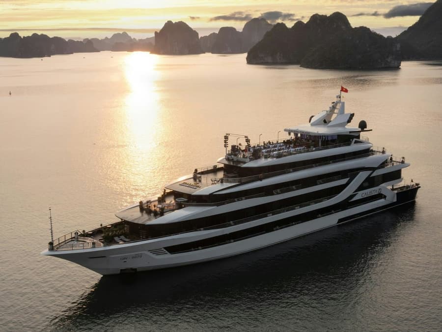 Ha Long Bay: 2D1N 5-Star Calista Cruise + Sung Sot & Ti Top + Optional Transfer
