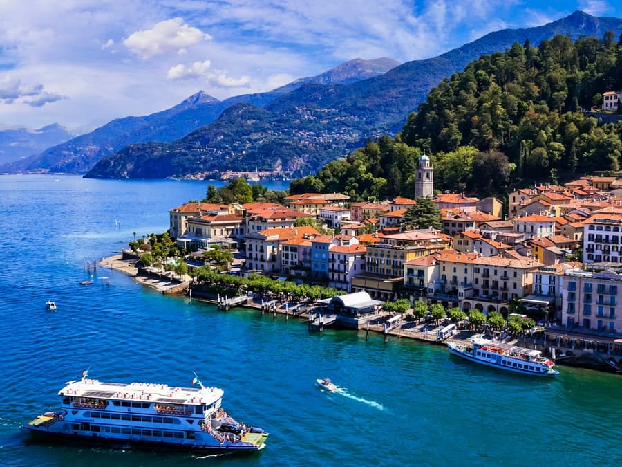 Lake Como & Bellagio: Boat Cruise from Milan