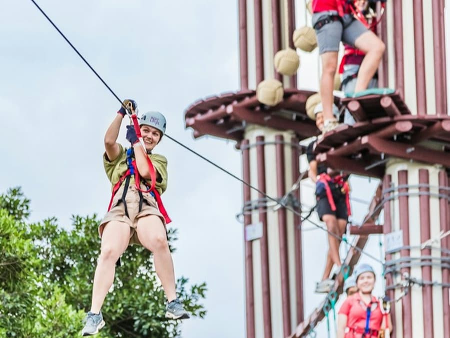 Maroochydore: Next Level Park Treetops Adventure