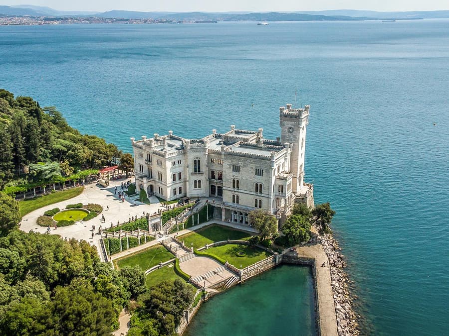 Miramare Castle Entry Tickets with Audio Guide