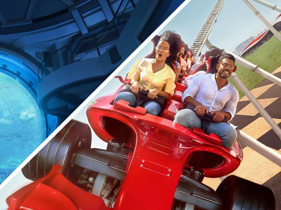 Yas Island Abu Dhabi: 2 Park Ticket