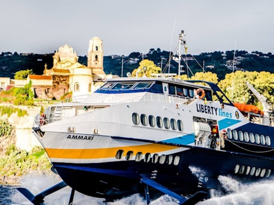 Aeolian Islands: Ferry Transfer From Vulcano To Lipari