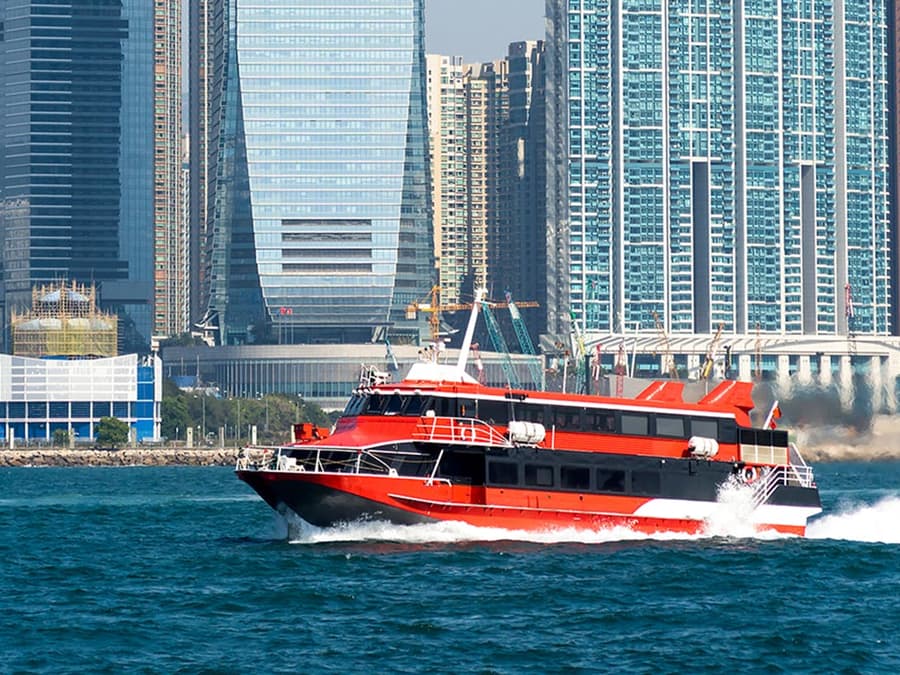 TurboJET Tickets: Hong Kong–Macau Ferry Terminal to Macau Outer Harbour Terminal