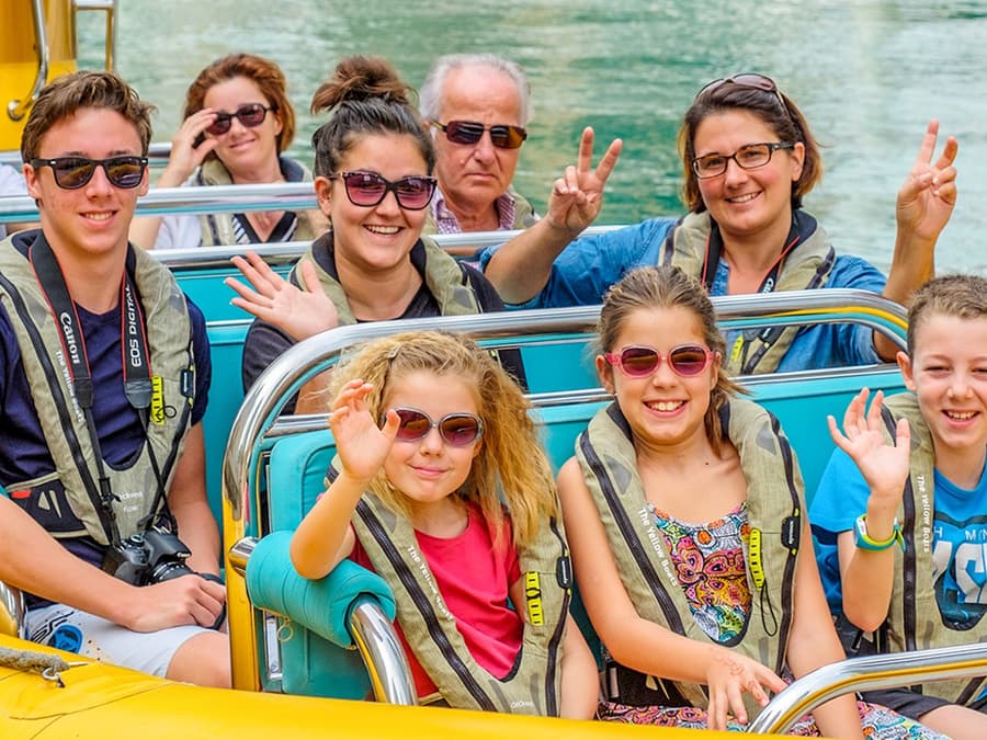 Tour in motoscafo guidato con Yellow Boats a Dubai