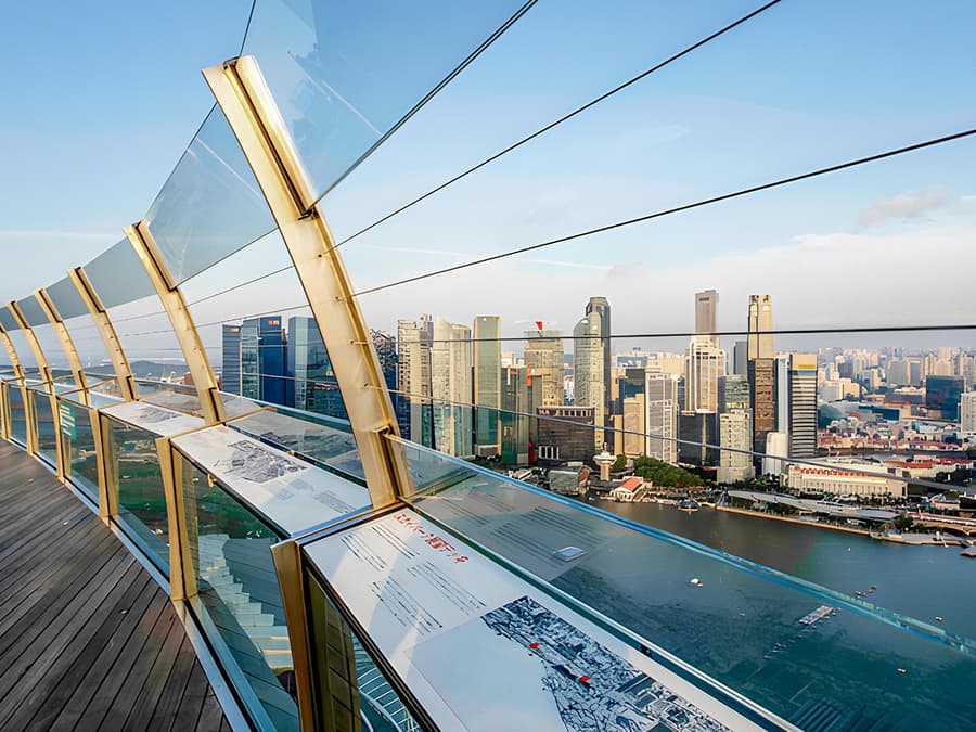 Entradas para el Mirador SkyPark del Marina Bay Sands
