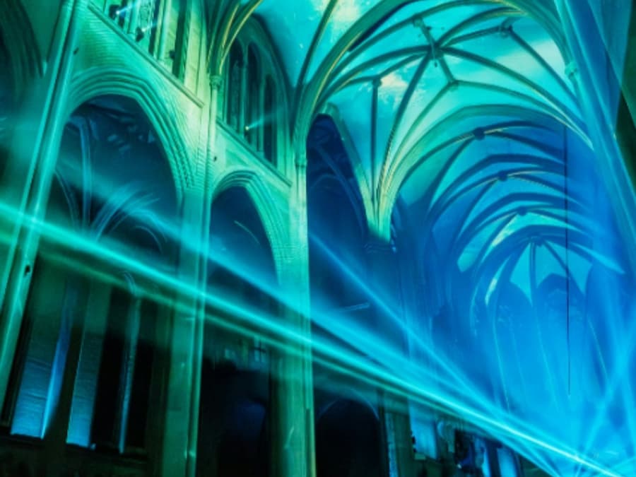 Grace Cathedral: AURA - An Immersive Odyssey of Breathtaking Proportions