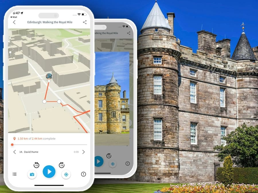 Edinburgh: Aplicación de Guía de Audio por TouringBee