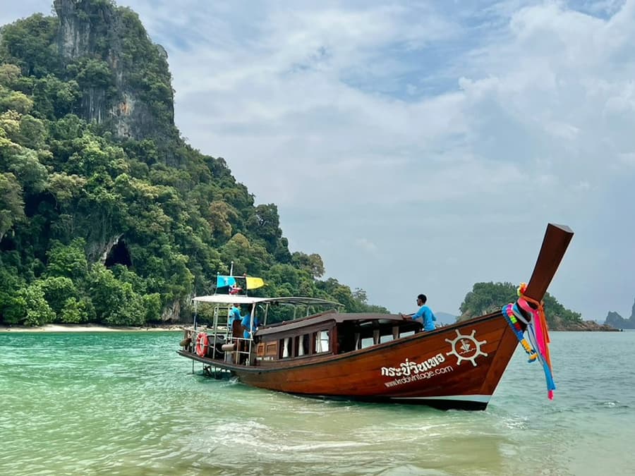 Hong Island: One Day Tour by Luxury Vintage Boat