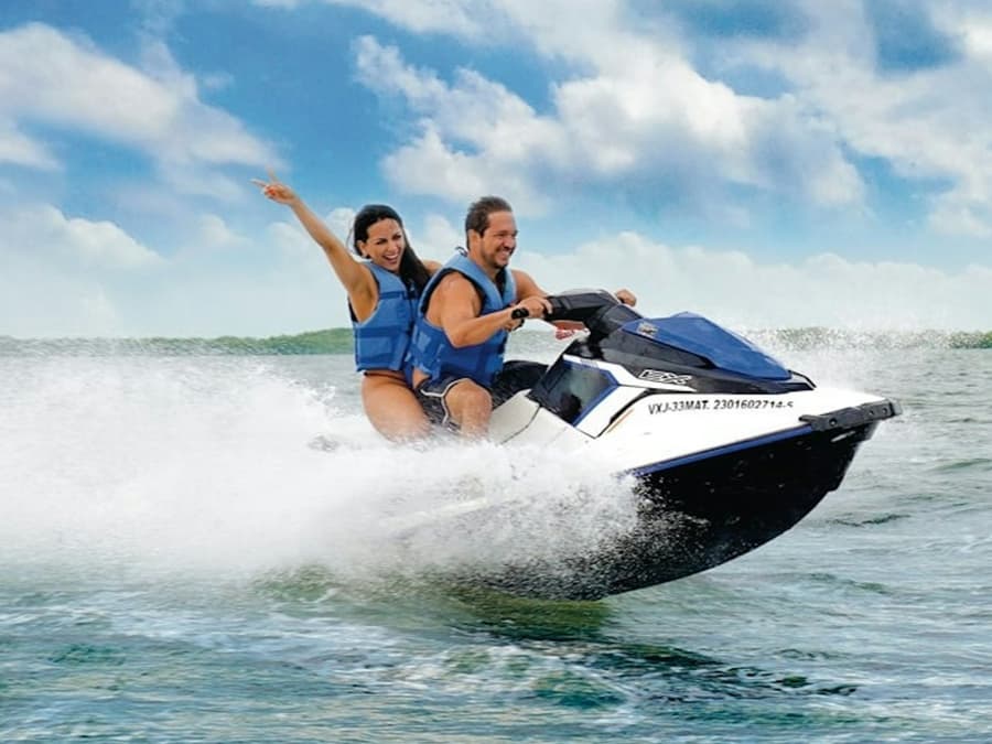 Cancún: Waverunner Jet Ski Lagoon