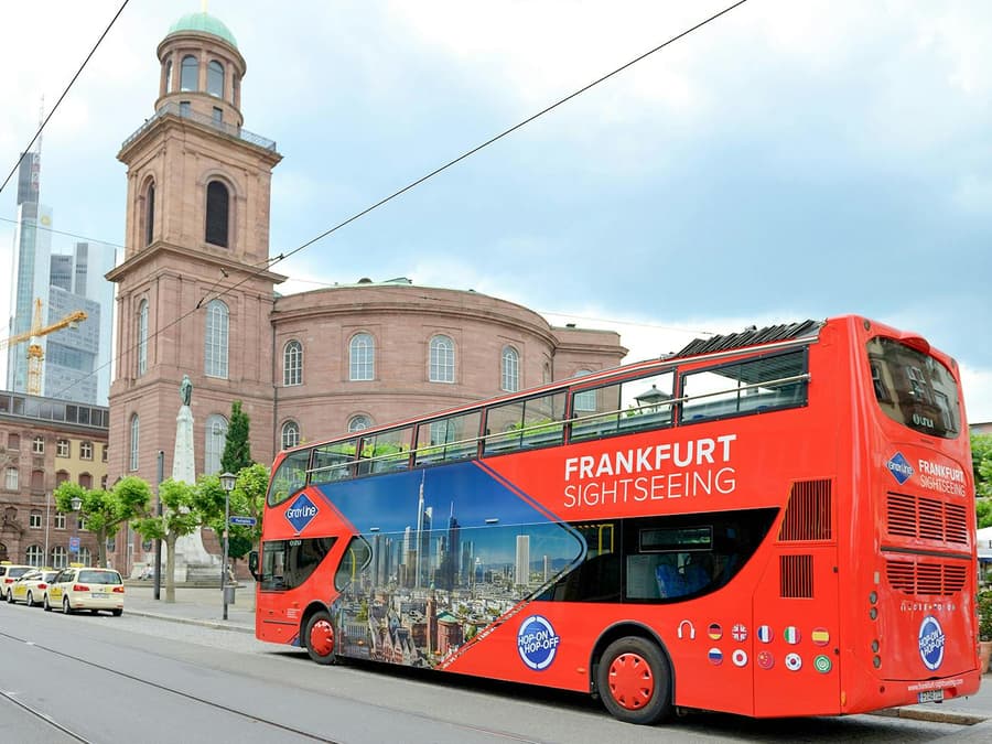 Frankfurt Sightseeing: Frankfurt Hop-on Hop-off Bus Tour