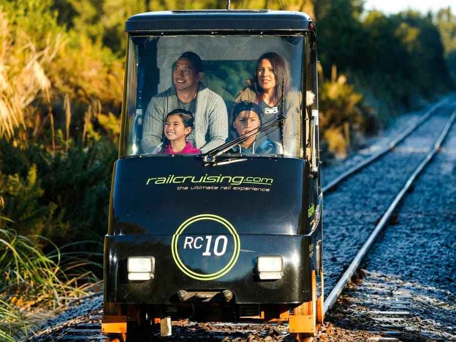 Ngongotaha Ultimate Journey: 2-Hour Self-Drive Rail Car