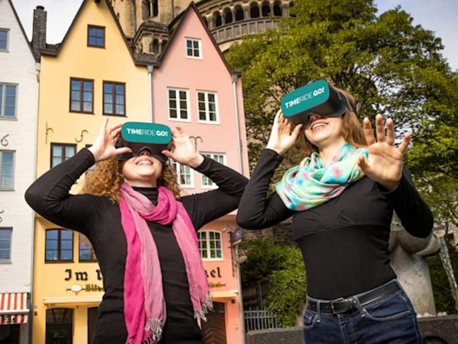 TimeRide Cologne : Visite guidée à pied en réalité virtuelle
