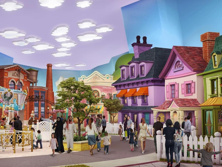 Dagtocht met gids naar de Abu Dhabi Moskee & Warner Bros. vanuit Dubai