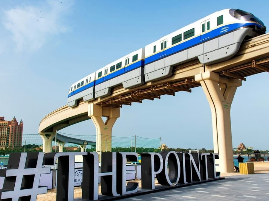 Dubai: Half Day Modern City Tour with Monorail Ride
