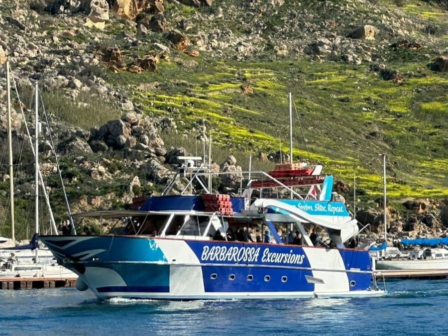 Gozo, Blue Lagoon & Comino: Boat Cruise from Mellieħa