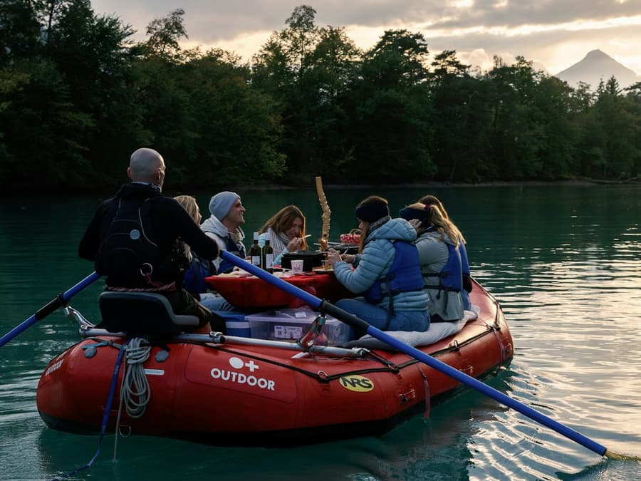 Interlaken: Geführte Raclette-Rafting-Tour