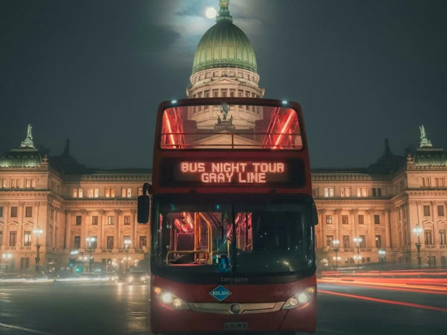 Gray Line: Buenos Aires Myths & Legends Night Bus Tour