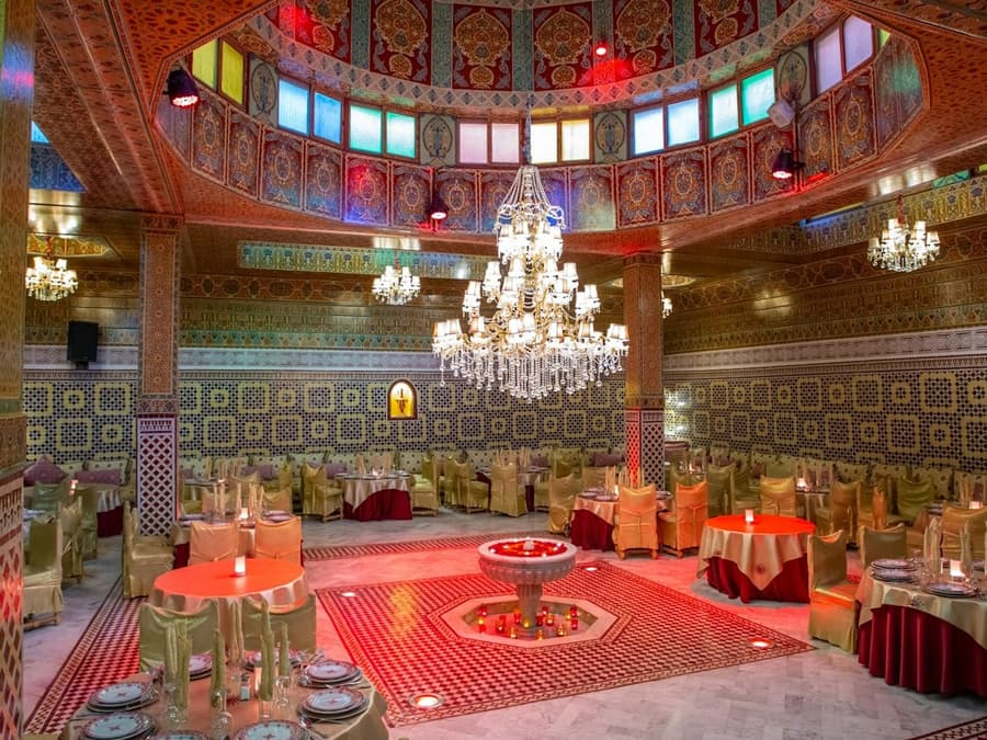 Marrakesh: Dinner Show at Dar Essalam Restaurant
