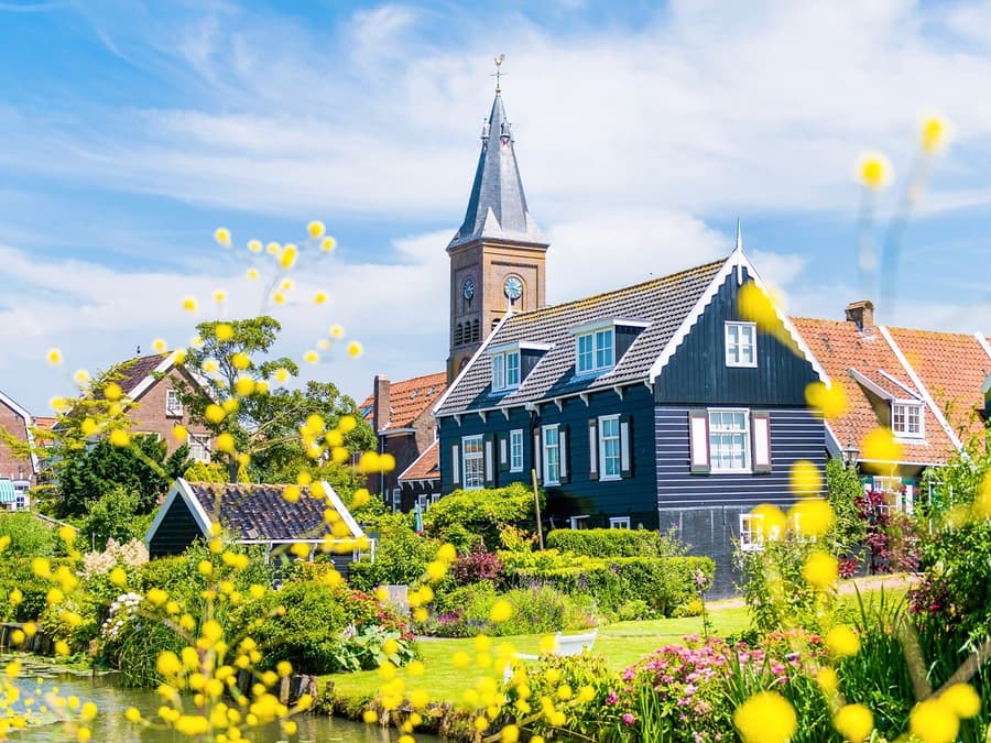 Din Amsterdam: Tur ghidat de o jumătate de zi către Zaanse Schans și Volendam