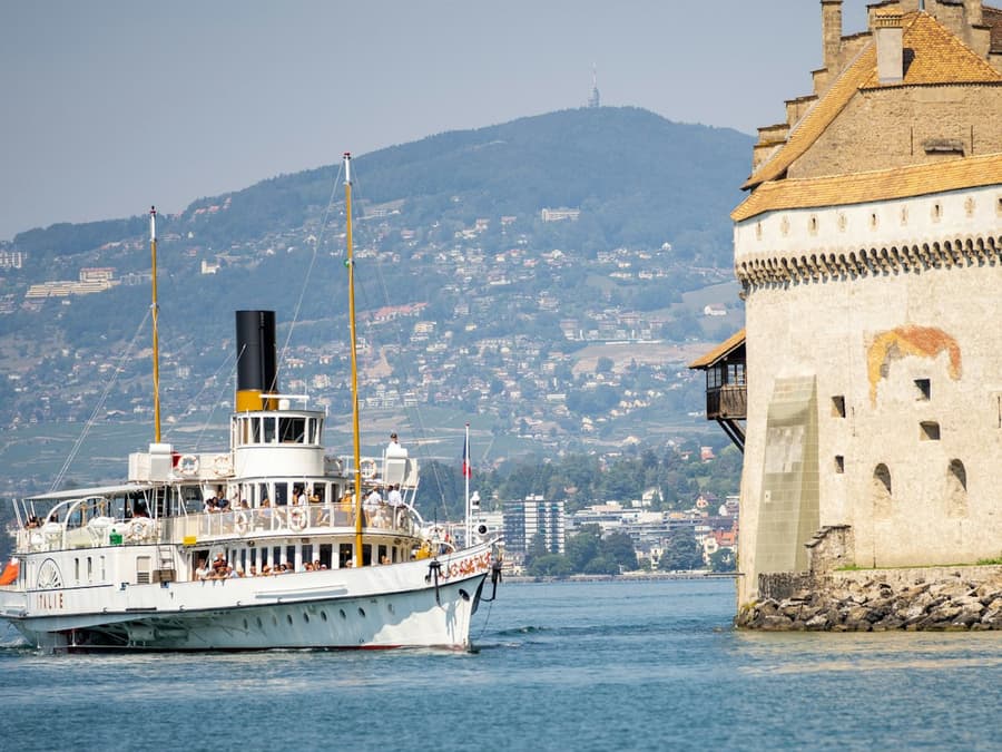Swiss Riviera Boat Tour