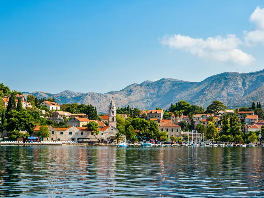 From Dubrovnik: Cavtat Tour with Mount Srđ Viewpoints