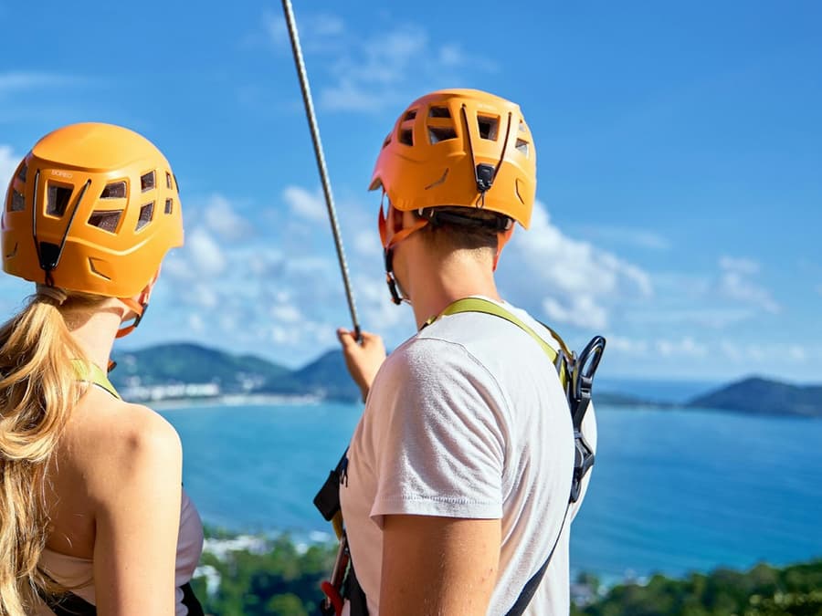 Erawan Patong Seaview Zipline: Guided Tour + Roundtrip Transport
