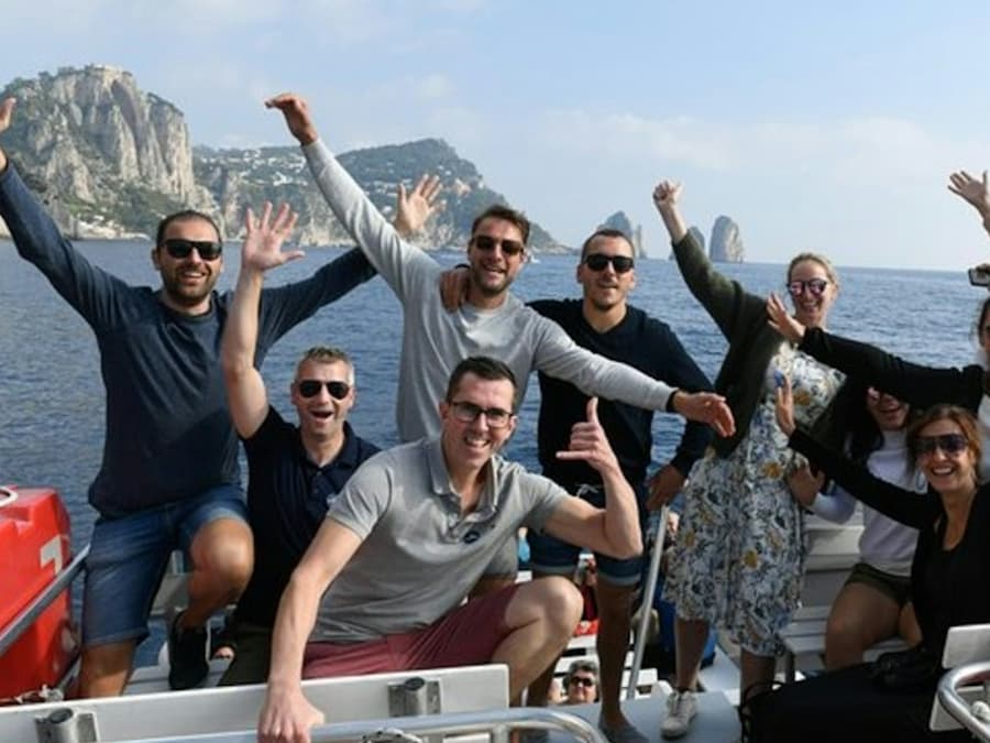 Capri Island: Day trip from Naples with Island Boat Tour