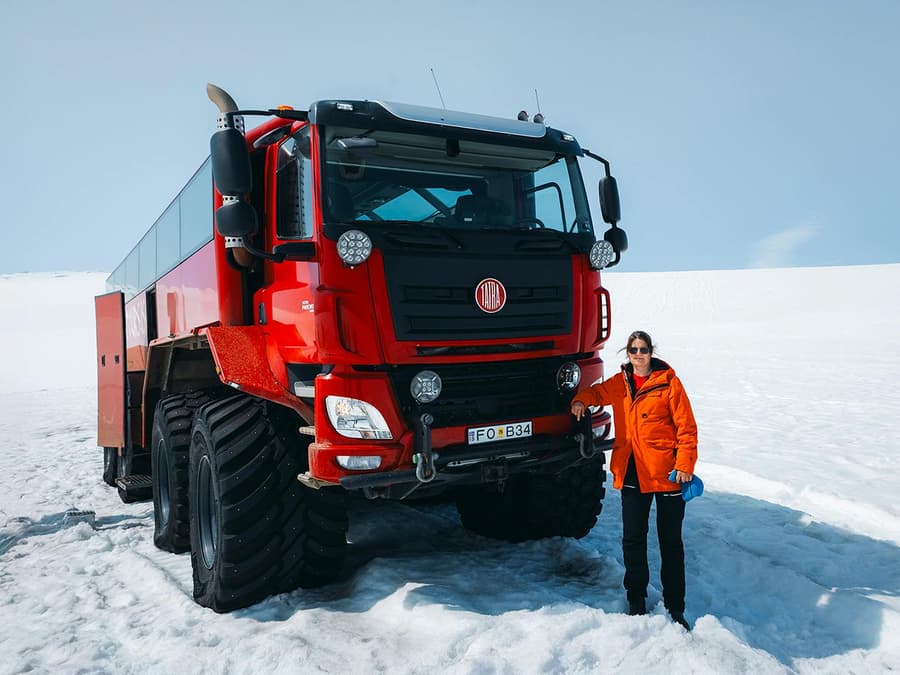 Gullfoss: Langjökull Jéghegy Sleipnir Monster Truck Tour