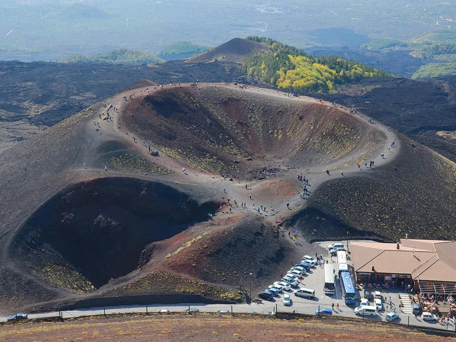Mount Etna and Cave Half-Day Guided Tour