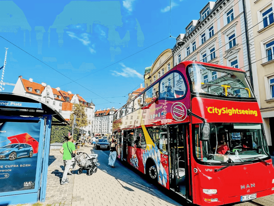 Обиколка на Мюнхен с автобус City Sightseeing Hop On Hop Off