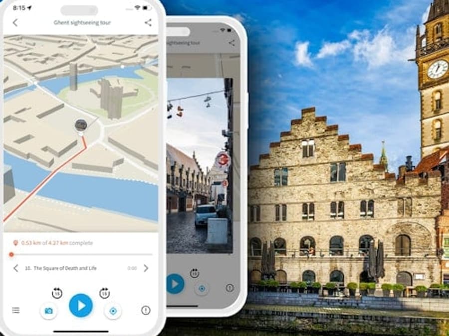 Ghent: Audio Guide App by TouringBee