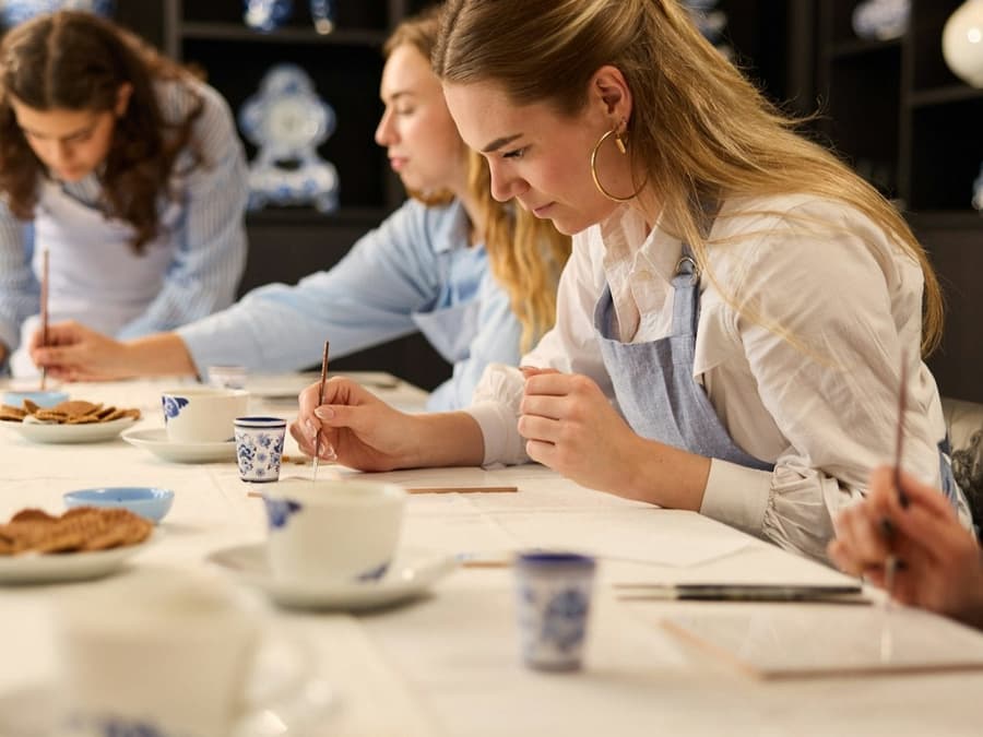 Amsterdam: Traditional Dutch Blue Tile Painting Workshop