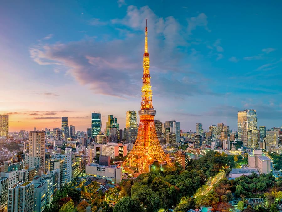Tokyo Tower Diamanttur