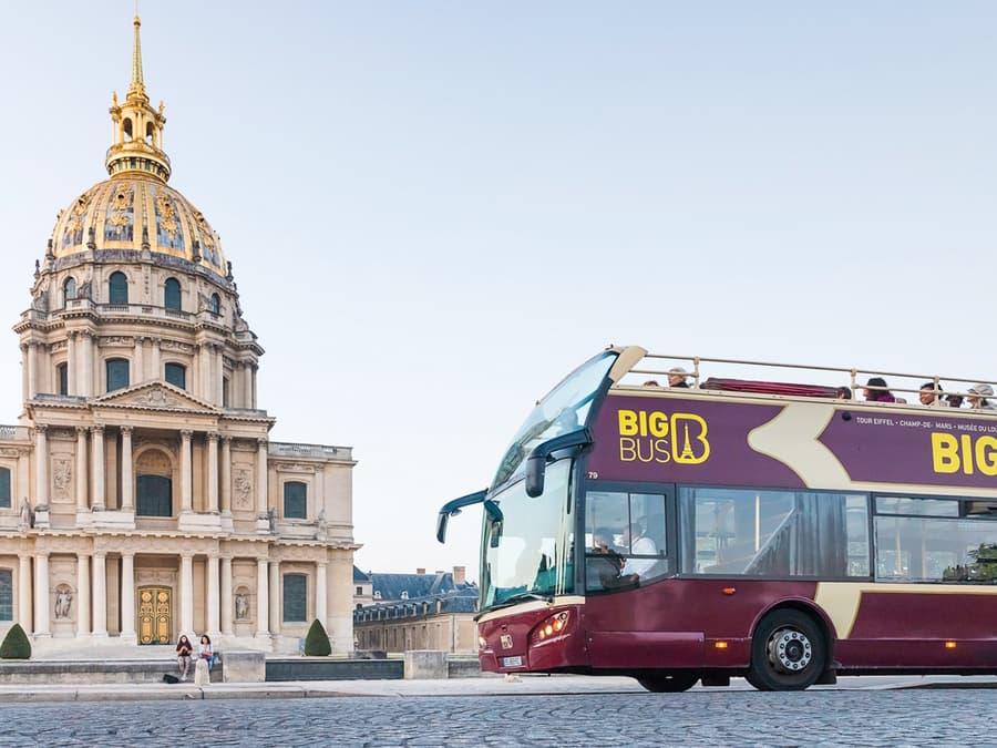Büyük Otobüs: Paris Hop-On Hop-Off Otobüs Turu + Seine Nehri Gezisi