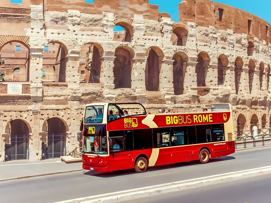 Big Bus: Tur cu autobuzul Hop-on Hop-off în Roma