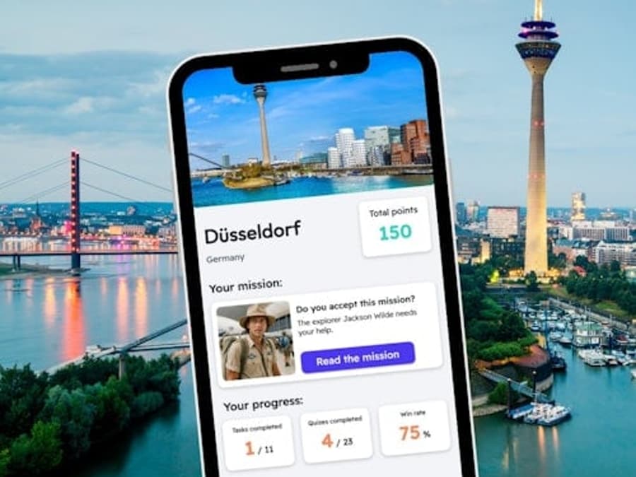 Düsseldorf: City Exploration Game