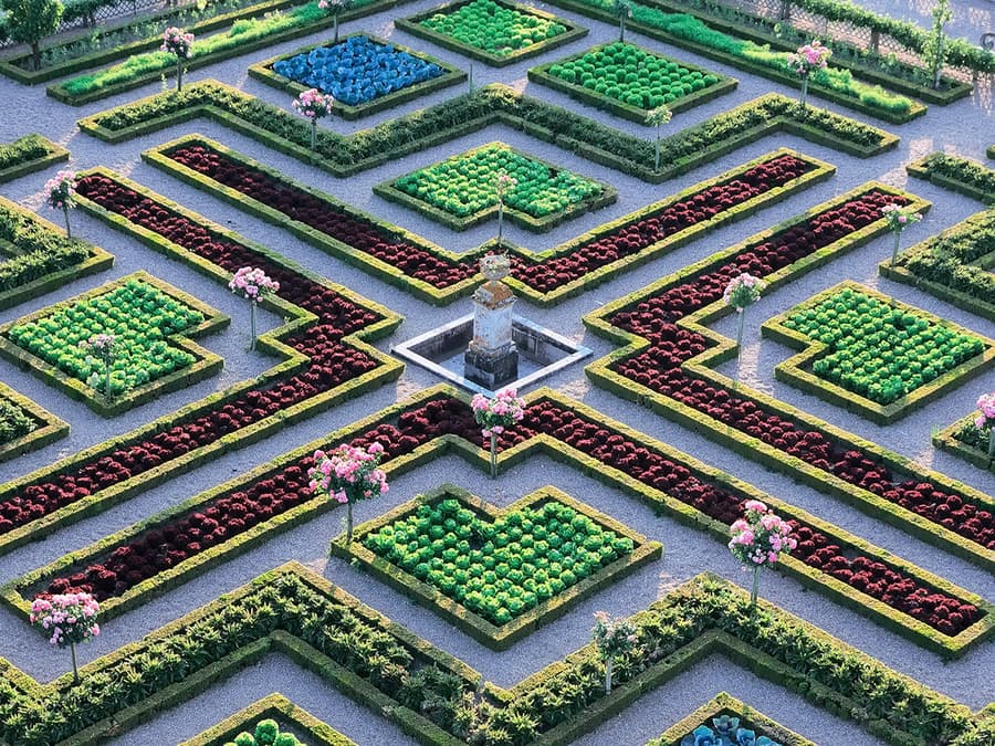 Villandry kastély kertjeibe szóló jegy