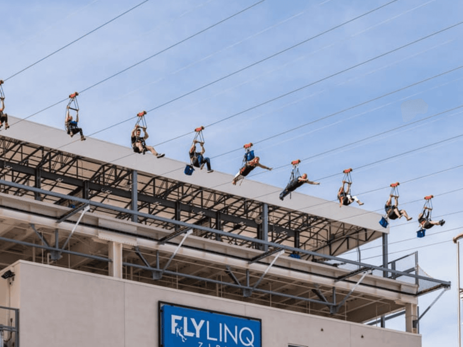 Fly LINQ Zipline Las Vegas: Entry Ticket